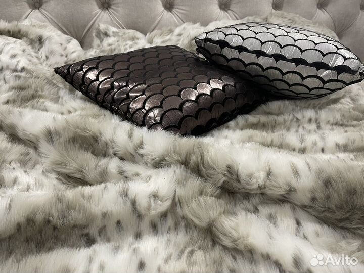 Покрывало мех рысь