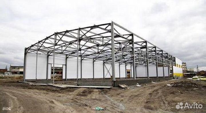 Металлоконструкции. Каркас здания