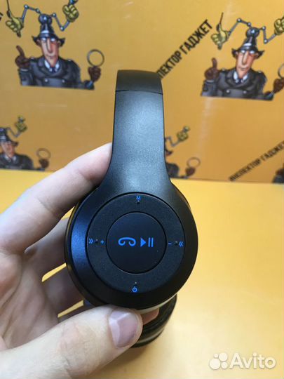 Беспроводные, полноразмерные наушники с микрофоном