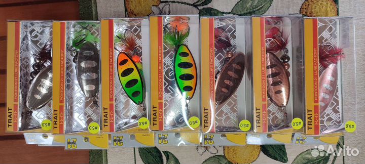 Блесна вертушки pontoon 21 trait #5