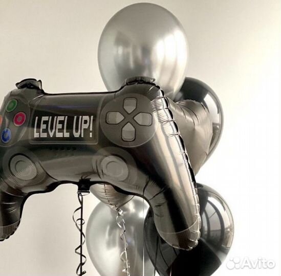 Воздушный и гелевые шары