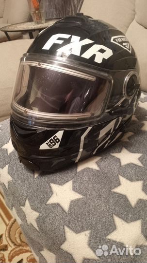 Шлем для снегохода с подогревом