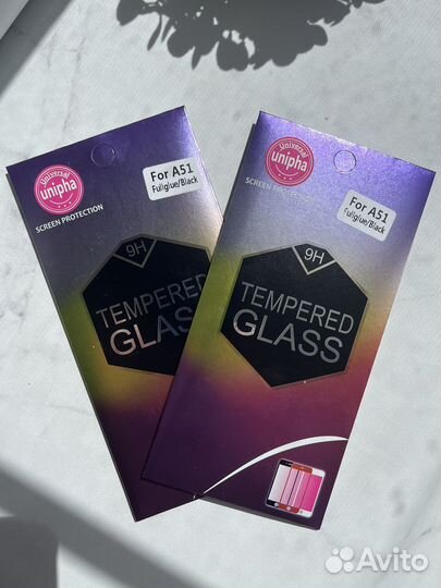 Защитное стекло samsung a51