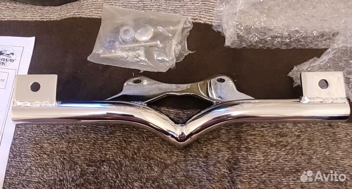 Лайтбар) Крепление фар Highway Hawk на Honda VT750