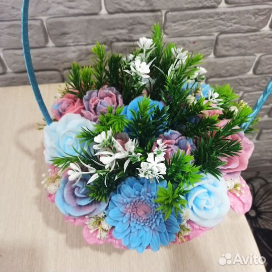 Букет из мыла