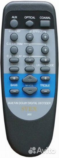 Пульт заменяющий Sven HT-485