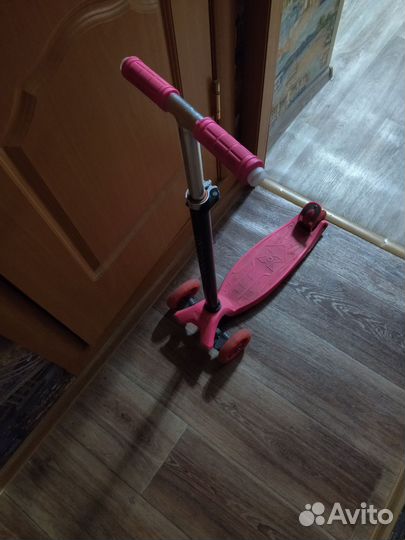 Самокат детский трехколесный бу