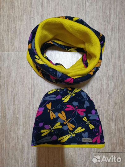 Шапка и снуд (обхват головы 52 см)