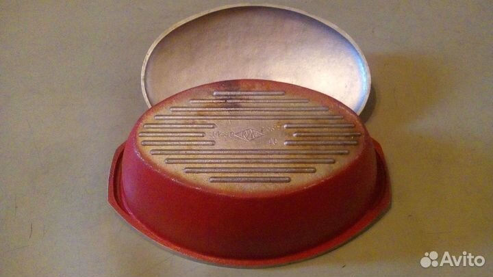 Утятница. Кастрюля чугунная. СССР