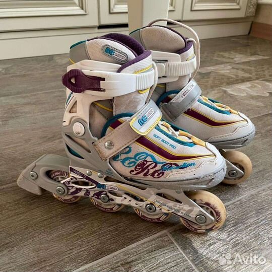Роликовые коньки детские раздвижные