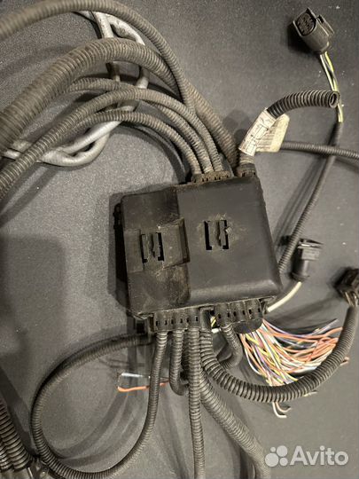 Проводка двигателя BMW n52b25af на лямбда зонды