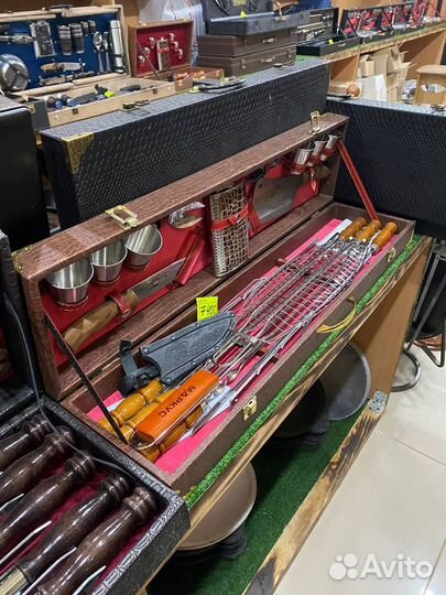 Шашлычный набор в кейсе