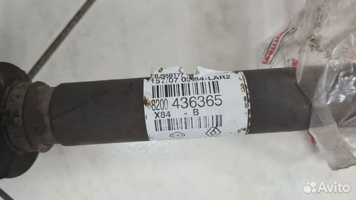 Привод правый Renault под 6ст кпп ND0