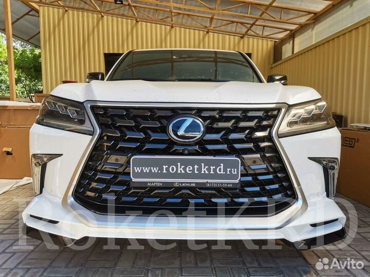 Обвес Lexus LX 570 Heritage White