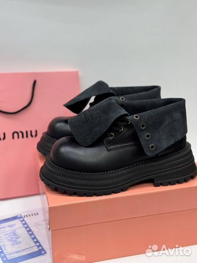 Ботинки зимние miu miu