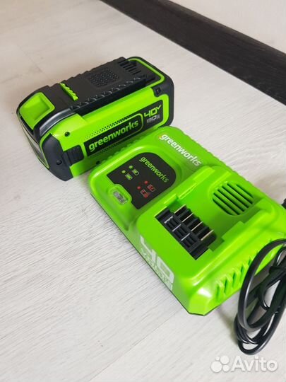 Аккумулятор greenworks 40v