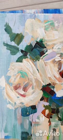 Картина цветы розы