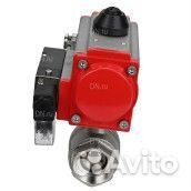 Кран шаровой DN.ru BV3232P(2pc) -FP-T-ISO-H Ду20 Ру63, полнопроходной внутреннняя резьба, нержавеюща