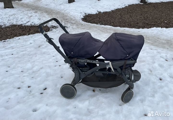 Коляска для двойни cam twin pulsar