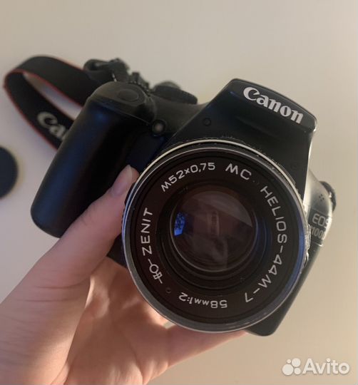 Зеркальный фотоаппарат canon eos 1100d