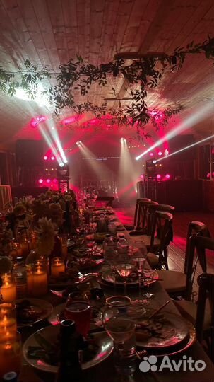 Аренда светового оборудования, звук, сцена, экран