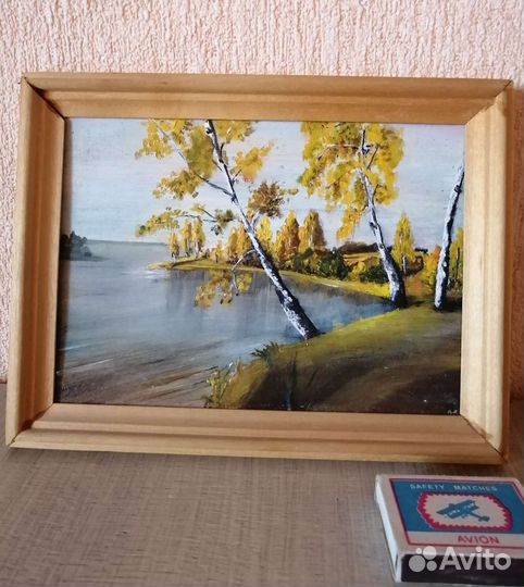 Картина, масло 21 на 15 см