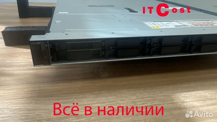 Сервер Dell R650 2x6334 1TB 2x480GB 10Base-T