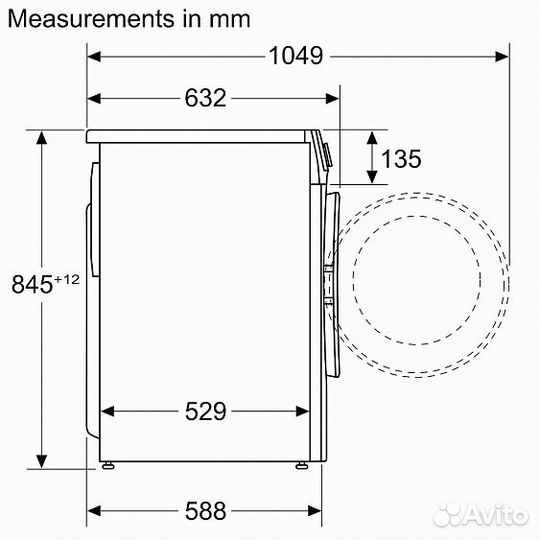 Стиральная машина bosch WGA25400ME