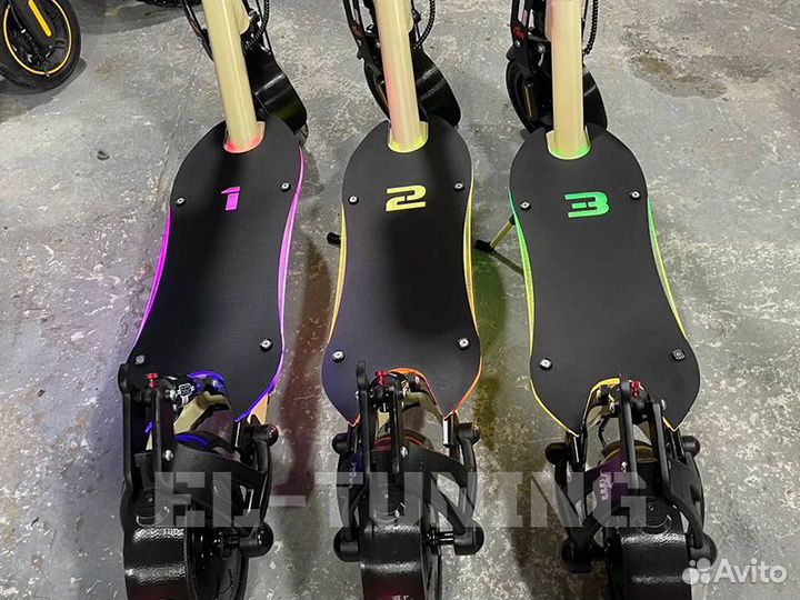 Широкая дека с подсветкой Yokamura i8