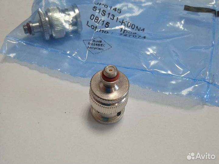 Разъём с 10–32UNF на BNC. 51S131-K00N4. JP-0145