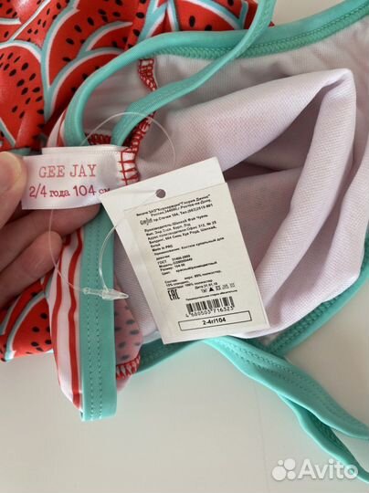 Купальник для девочки новый