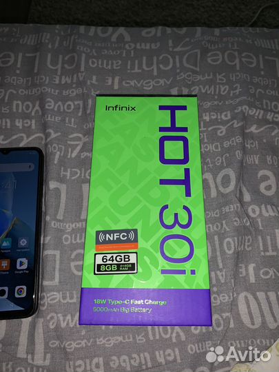 Infinix NOTE 30i, 8/128 ГБ