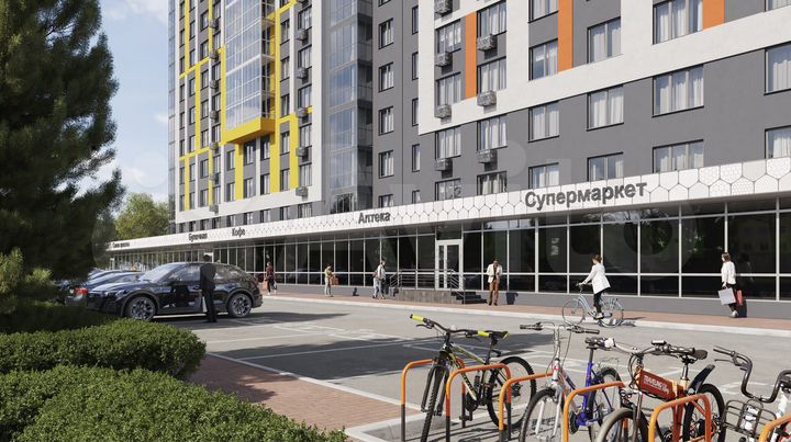 2-к. квартира, 56,7 м², 10/16 эт.