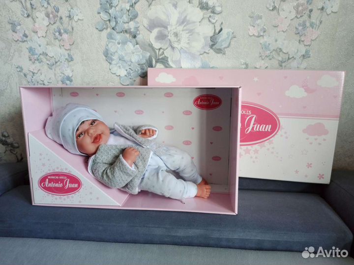 Пупс Кукла Реборн «Рамон»33 см Antonio Juan