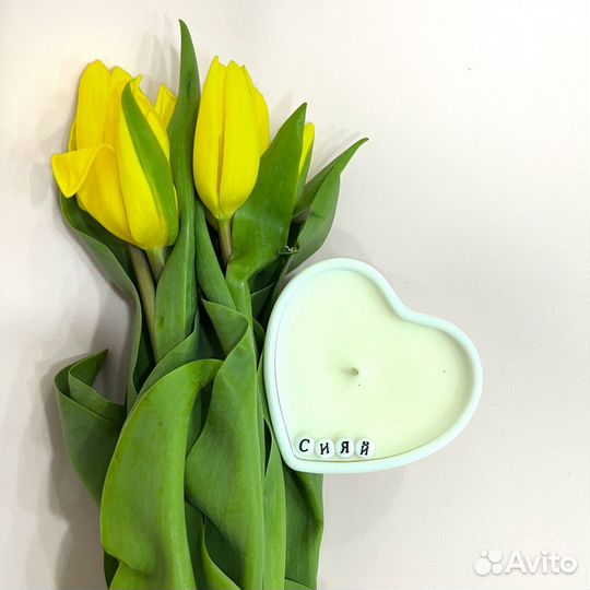 Свечи сердце