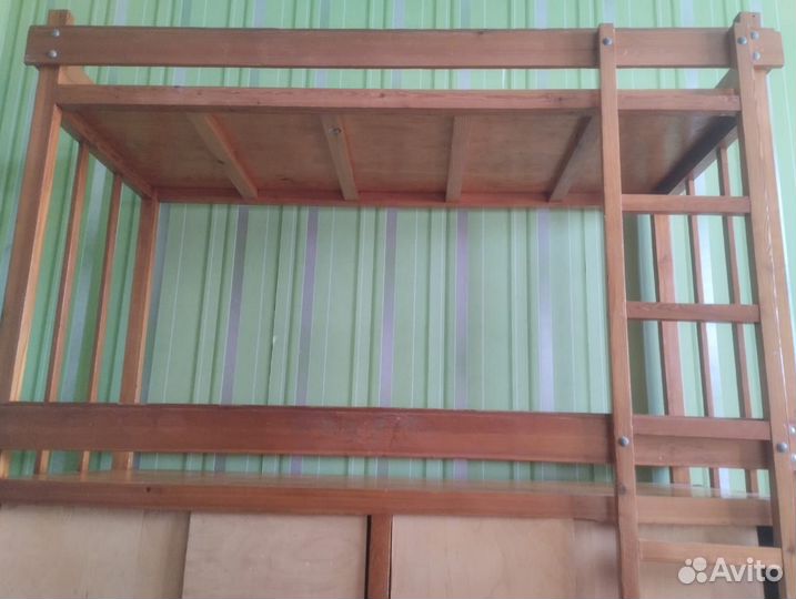 Двухъярусная кровать бу дерево