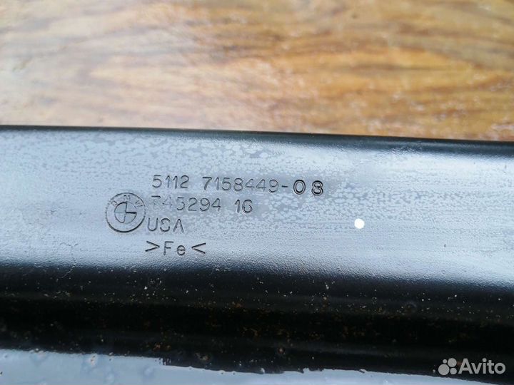 Усилитель заднего бампера BMW X5 E70 X6 E71