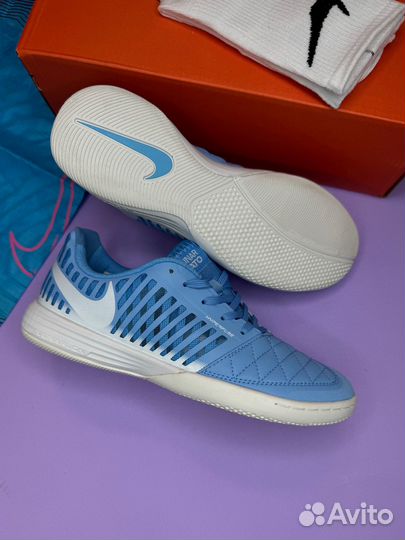 Детские футзалки nike lunar gato