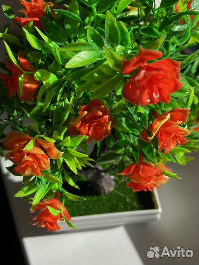 Топиарий искусственное дерево в горшке