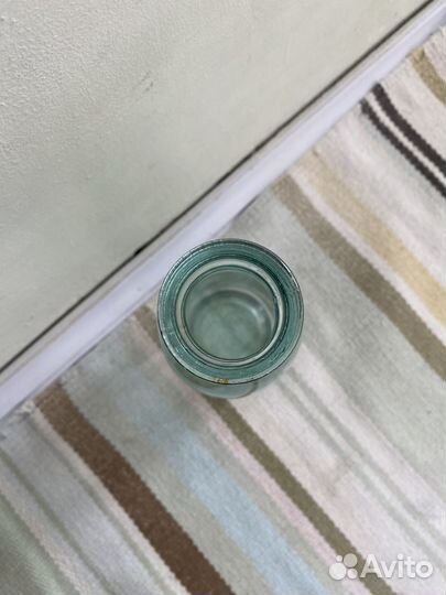 Бутылка стеклянная ретро для кефира СССР