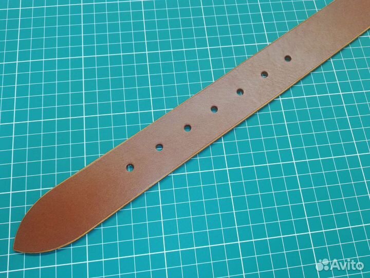 Мужской кожаный ремень ручной работы Canada