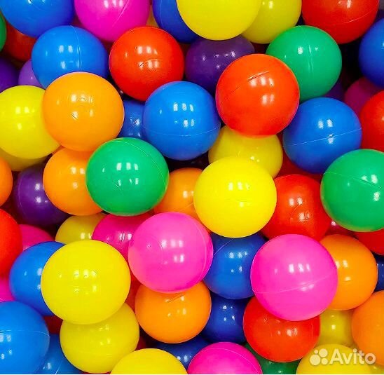 Игровые разноцветные наборы шариков