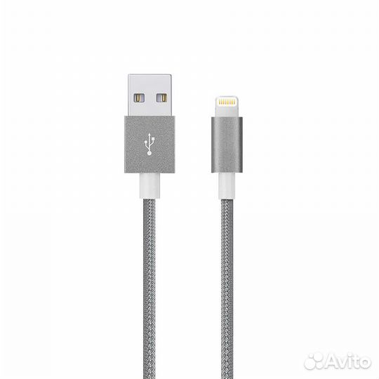 Кабель Lightning MFi Devia Fashion - Silver (1.2M