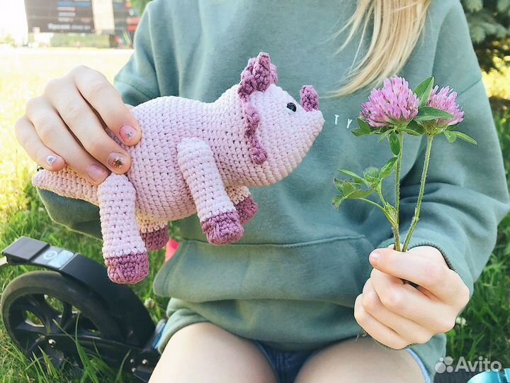 Динозавр игрушка ручная работа