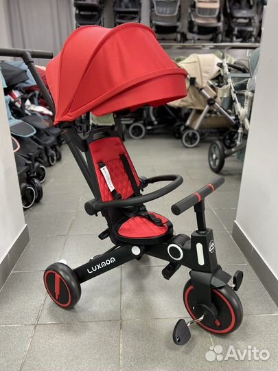 Велосипед трехколёсный складной luxmom 368