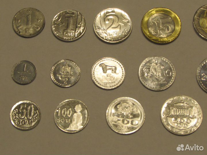 Монеты снг и Прибалтики