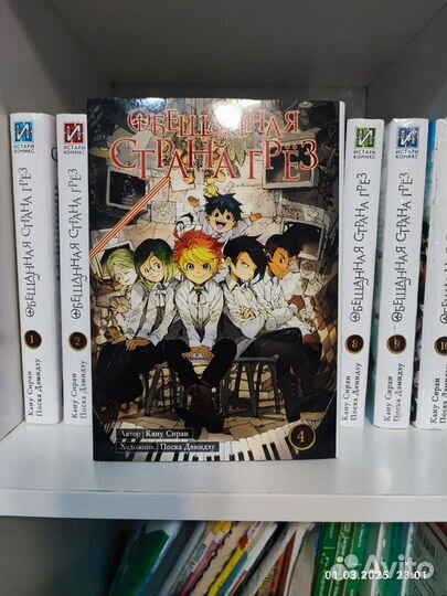 Манга Обещанная страна грез (Обещанный неверленд)