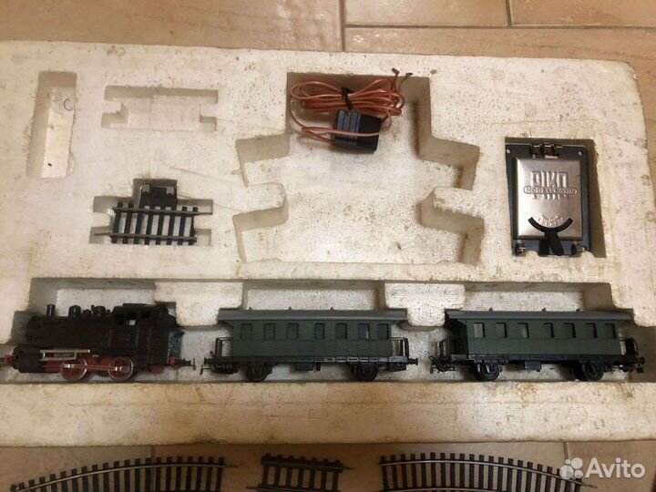 Набор железная дорога Piko + паровоз mehano