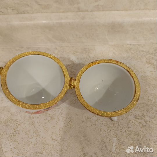 Шкатулка пасхальное яйцо