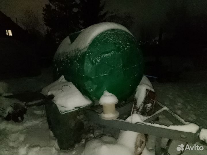 Бочка алюминиевая бу